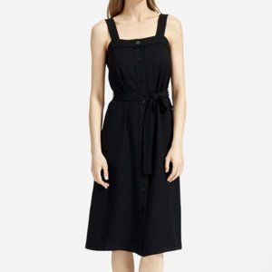 Everlane Japanese Go-Weave Picnic Dress - Black
